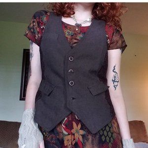 Vintage Old Navy Brown Vest.